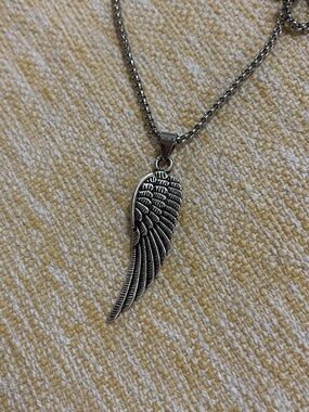 Angel Wing Pendant Necklace